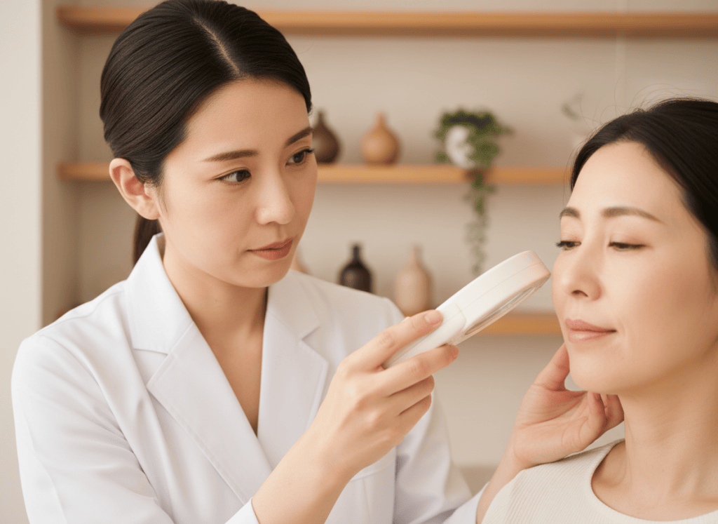 毛穴の悩みを見極める美容カウンセリング